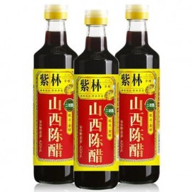 山西紫林精酿山西陈醋 酿造食醋 二年陈  420ML