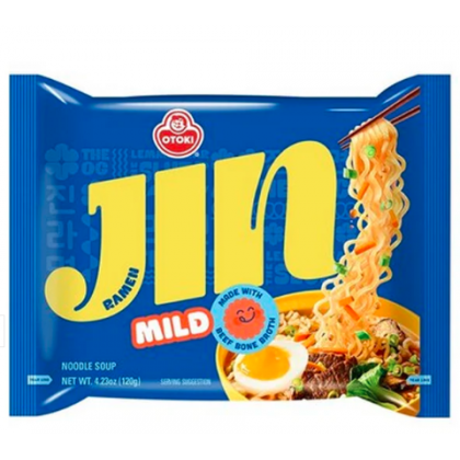 韩国原产OTTOGI不倒翁  金拉面  轻拉面/  JIN RAMEN MILD 120G