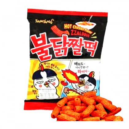 韩国网红零食 超辣火鸡味年糕  120G