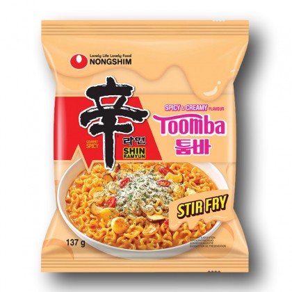 韩国热销农心奶油芝士辣拌面 137G