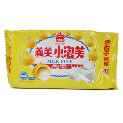 台北义美泡芙 牛奶味57G