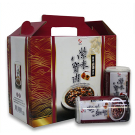 巧口 紫米八宝粥礼盒装 350G*12