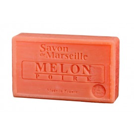 SAVON DE MARSEILLE 100G-MELON POIRE