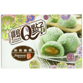 (卖光啦)台湾原产宝岛Q点子和风麻糬 香椰口味 210G