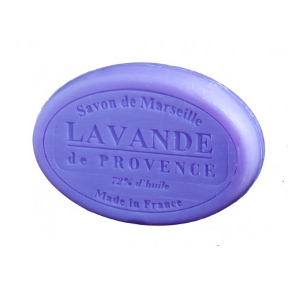 Savon De Marseille Oval 100g-Fleur De Lavande