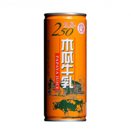 (卖光啦)台湾名屋 木瓜牛乳 250ML