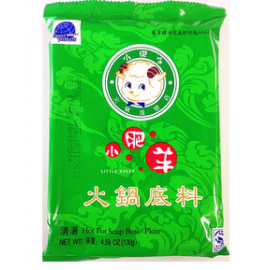 (卖光啦)小肥羊 清汤火锅底料 130G