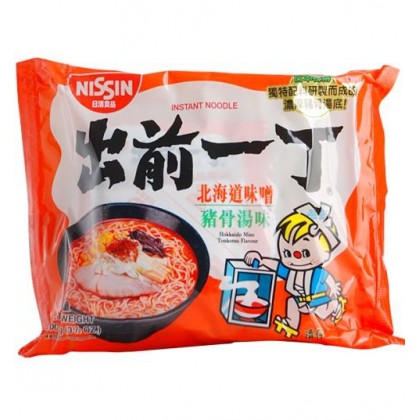 Soupe nouilles arôme Tonkotsu saveur miso NISSIN 100g