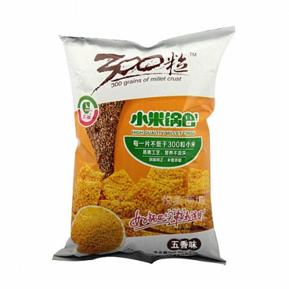 高妆300粒小米锅巴 五香味 60G