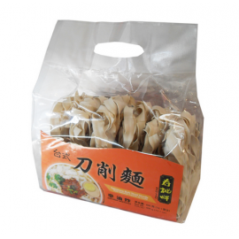 NOUILLES TRANCHÉES AU COUTEAU TAIWAN STYLE SHOUTAO 400G