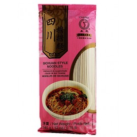 NOUILLES À BASE DE BLÉ TENDRE SICHUAN 340G(春丝牌四川担担面)