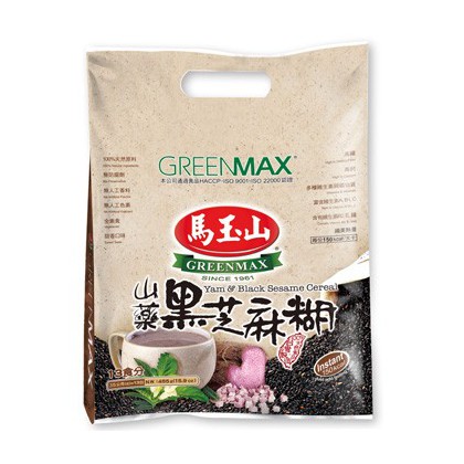 Taiwan origine vente Greenmax igname pâte de sésame noir 35g * 13 Pack