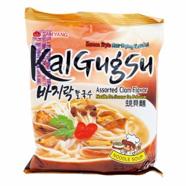 (卖光啦)韩国SAMYANG 三养蚬贝海鲜风味拉面 100G