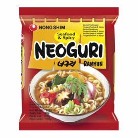 (卖光啦)韩国农心辣海鲜面 120G