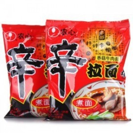 LOT DE 11 SOUPE DE NOUILLES ÉPICÉS CLASSIQUE NONGSHIM 120G