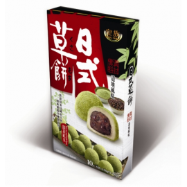 GÂTEAU FOURRÉ MOCHI MATCHA D'HARICOT ROUGE HUANGZU 150G