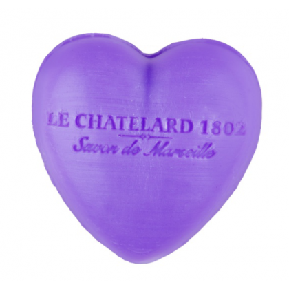 Le Chatelard 1802普罗旺斯马赛皂  心型薰衣草 30G