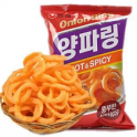 RONDELLES SOUFFLÉES À L’OIGNON SAVEUR ÉPICÉ NONGSHIM  40G