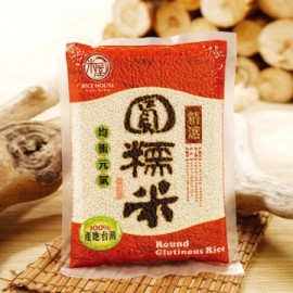 RIZ GLUANT EN ROND DE TAIWAN RICE HOUSE  600G