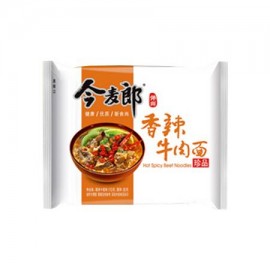 (买10送1)今麦郎经典  香辣牛肉面  117G
