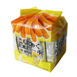 (卖光啦)台湾原产北田蒟蒻糙米棒  蛋黄味  160G