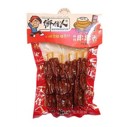 湘派风味 乡里人麻辣串串香 辣条 90G