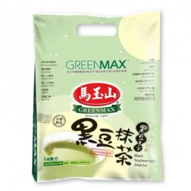 (卖光啦)台湾原产热销  马玉山黑豆抹茶 14*30G