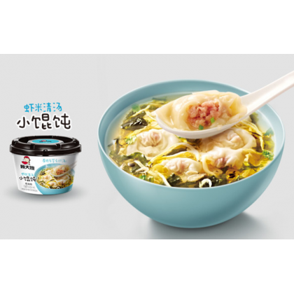 顾大嫂 小馄饨 虾米清汤味 碗装68g