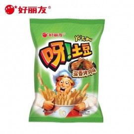 (卖光啦)好丽友 呀!土豆  滋香烤鸡味 40G
