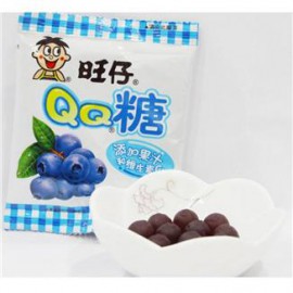 (卖光啦)旺旺 旺仔QQ糖 蓝莓20G