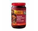 SAUCE AUX FÈVES AVEC HUILE DE  PIMENT ROUGE DE SICHUAN LEEKUMKEE  350G