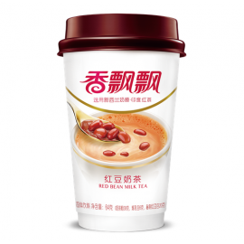 (买6送1)香飘飘美味系列 红豆奶茶 64G