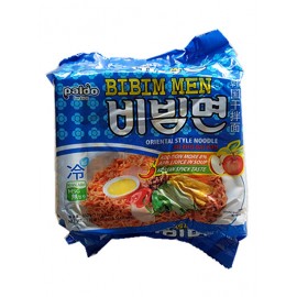 SOUPE DE NOUILLES INSTANTANÉES （BIBIM RAMEN）PALDO 130G*5(韩国PALDO海地村八道韩国正宗干拌面 5包入)
