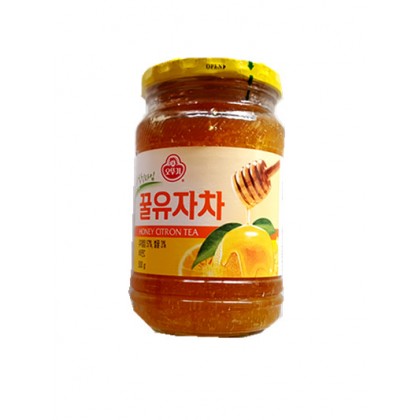 韩国原产热销  OTTOGI不倒翁蜂蜜柚子茶 500G