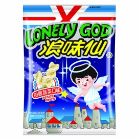 CRACKERS DE POMME DE TERRE SAVEUR LÉGUMES  LONELY GOD  42G