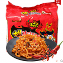 韩国原产三养 SAMYANG 2倍特辣火鸡面 炒面 五连包5*140G