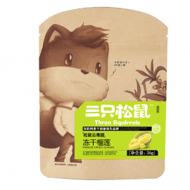 (卖光啦)三只松鼠 松鼠云果园 冻干榴莲 36G