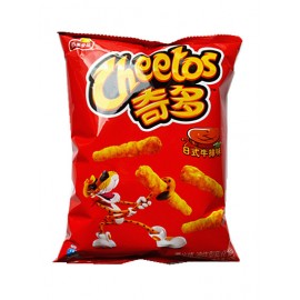 (卖光啦)百事奇多栗米棒  日式牛排味 大包装90G