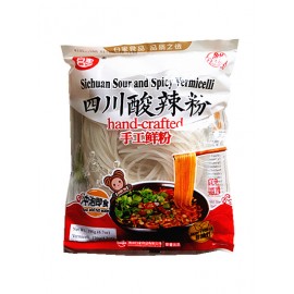 VERMICELLES INSTANTANÉES SAVEUR ÉPICÉ ET AIGRE STYLE DE SICHUAN BAIJAI 190G