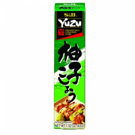 (卖光啦)日本热销S&B-YUZU 柚子风味辣酱  43G