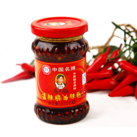 SAUCE DE CHILI DE PIMENT CROUSTILLANT PARFUMÉ LAOGANMA 210G