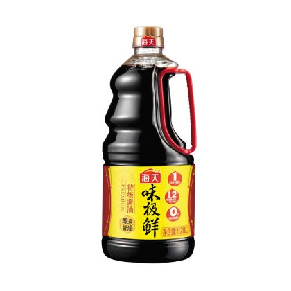 海天特级酿造酱油  味极鲜 超值装  1.9L