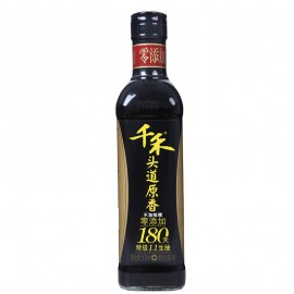 四川千禾头道原香 不加味精零添加 180天特级1.1本酿酱油  500ML