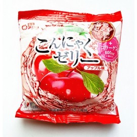 日本热销雪国 果汁蒟蒻果冻 布丁 苹果味 108G