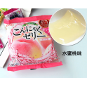 日本热销雪国 果汁蒟蒻果冻 布丁 水蜜桃味 108G