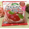 (卖光啦)日本热销雪国 果汁蒟蒻果冻 布丁 苹果味 108G