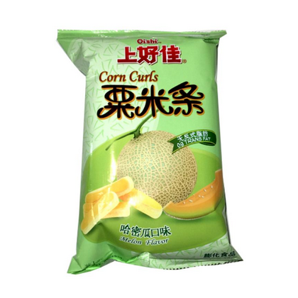 上好佳栗米条  哈密瓜味  40G