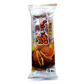 (卖光啦)日本原产日吉製菓  铜锣烧栗子口味  300G