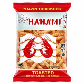 (卖光啦)泰国原产HANAMI  鲜虾条 100G