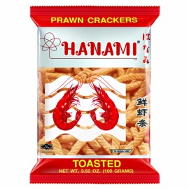 CRACKERS DE CREVETTES HANAMI 100G